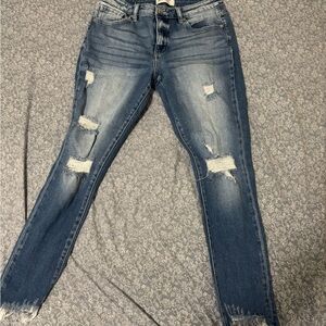 BKE Gabby curvy high rise skinny jeans size 28